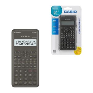 CASIO FX-82MS-2 Wissenschaftlicher Taschenrechner schwarz
