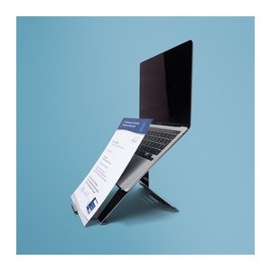R-Go Laptopständer 10"-20" Max.5KG Alu Riser schwarz