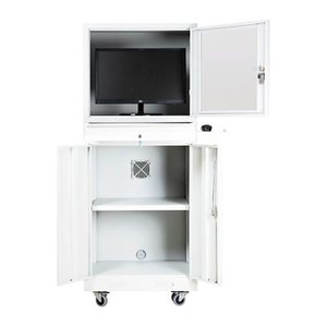 Gürkan PC-Schrank grau