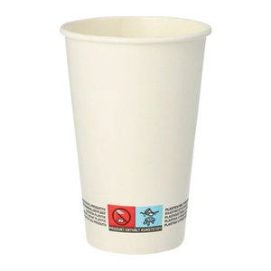 PAPSTAR Einweg-Trinkbecher pure weiß 0,3 l, 50 St.