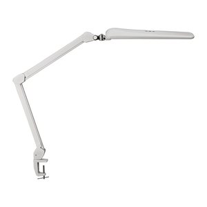 MAUL MAULcraft LED Schreibtischlampe weiß 12,9 W mit Tischklemme