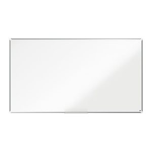nobo Whiteboard Premium Plus 188,0 x 106,0 cm weiß, silber lackierter Stahl
