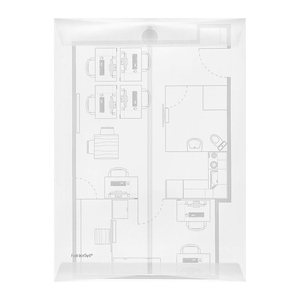 FolderSys Dokumententaschen DIN A4 transparent glatt 0,20 mm, 10 St.
