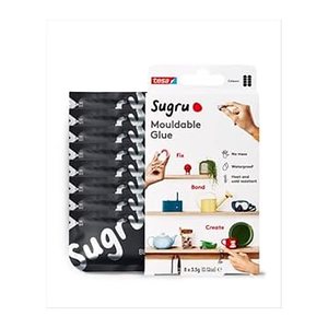 tesa Sugru formbarer Allzweckkleber 8Stk black Englisch