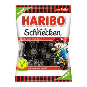 HARIBO Lakritz Schnecken Lakritz 175,0 g, 1 Pack