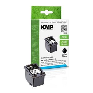 KMP Patrone HP 62XL (C2P05AE) black 600S. H162 remanufactured