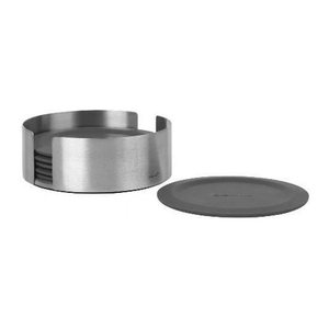 blomus Untersetzer LARETO anthrazit Ø 11,2 cm 6-tlg., 6 St.