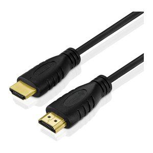 Techly HDMI Kabel 2.0 High Speed with Ethernet schwarz 6m