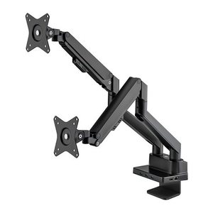 MANHATTAN Alu 2-Monitorhalterung 17-32" + 8-in1-Dockingst.