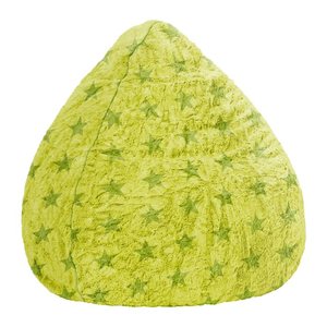 SITTING POINT Fluffy Stars XL Sitzsack türkis