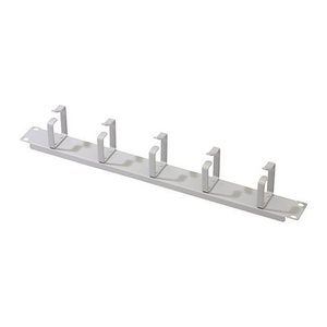 DIGITUS Rangierpanel 1HE 5x Ringe 40x60mm grau
