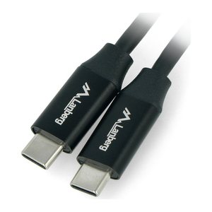 LANBERG USB-C M/M USB2 Kabel 0,5m QUICK CHARGE 4.0 schwarz