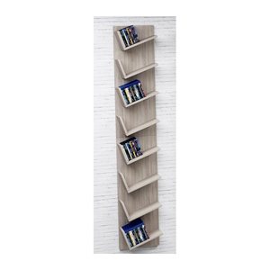 VCM my home Bücherregal Lansi Maxi sonoma-eiche 33,0 x 16,0 x 180,0 cm, 1 St.