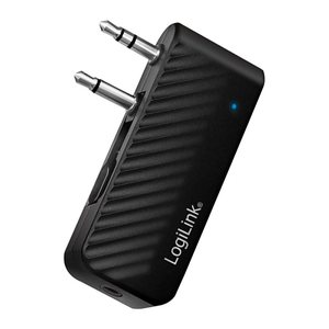 Logilink Bluetooth 5.1 Audiosender, Reichweite bis 7m, schw.