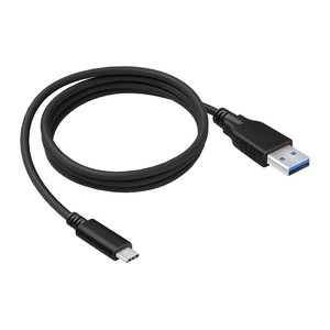 2GO USB Lade-/Datenkabel USB Type-C 3.1 1m schwarz PET-Box
