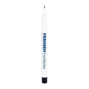 FRANKEN Fine Whiteboard-Marker schwarz 0,7 mm, 4 St.