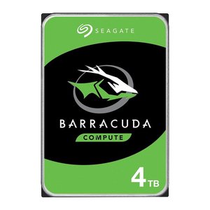 Seagate 8.9cm (3.5") 4TB SATA3 BarraCuda 5400 256MB intern