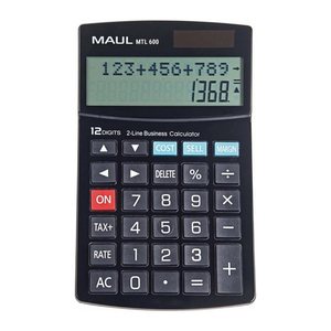 MAUL MTL 600 Tischrechner schwarz