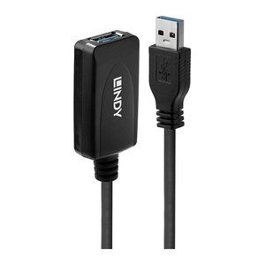 LINDY USB 3.0 Aktiv-Verlängerung Typ A/A M/F 5m