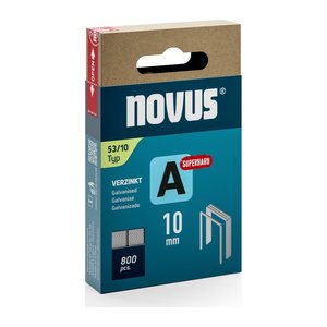 novus Tackerklammern Feindraht superhart Typ 53/10, 800 St.