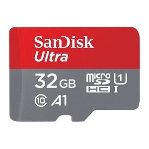 SanDisk Speicherkarte microSDHC Ultra, 32 GB, 1 St.