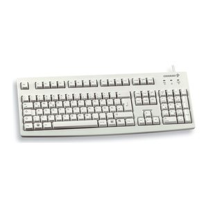 CHERRY G83-6105 KB NTK Tastatur Wired DE hellgrau