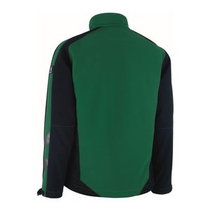 MASCOT® Herren Softshelljacke DRESDEN grün, schwarz Größe 4XL