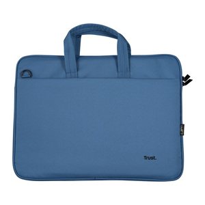 Trust Laptoptasche Bologna Slim Kunstfaser blau 24448 bis 40,6 cm (16 Zoll)