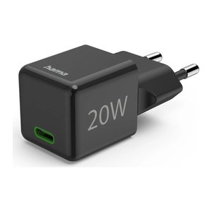 hama Ladeadapter schwarz, 20 Watt