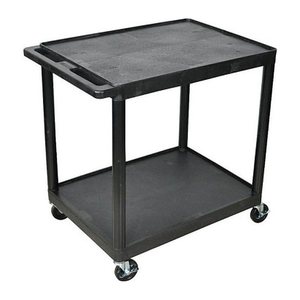 LUXOR Etagenwagen schwarz 61,0 x 46,0 x 84,0 cm