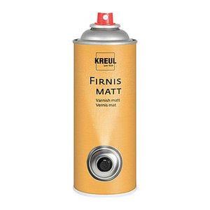 KREUL Firnis Matt Sprühlack transparent 400,0 ml, 1 St.
