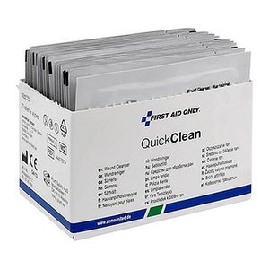 FIRST AID ONLY® Wundreinigungstücher Quick Clean P-44029 00 weiß 20,0 x 12,5 cm, 1 St.