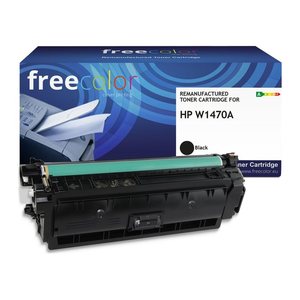 Freecolor Toner HP W1470A black mit chip 10500p kompatibel