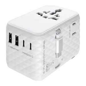 TROIKA Reiseadapter WORLDWIDE PULL 35