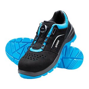 uvex unisex S1P Sicherheitsschuhe 2 xenova BOA 95582 schwarz Größe 45, 1 Paar