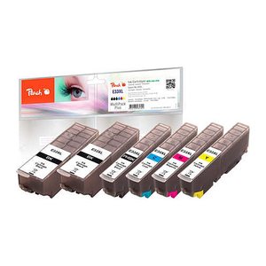 Peach Patrone Epson 33XL 2xbk MultiPackPlus komp retail