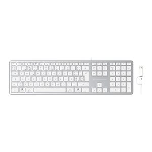 CONCEPTRONIC USB Tastatur slim USB-A/USB-C Layout PT ws