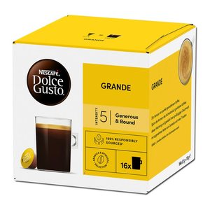 NESCAFÉ DOLCE GUSTO® Grande Generous & Round Kaffeekapseln, mild, 16 St.