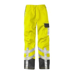 KÜBLER® unisex Warnschutzhose PSA SAFETY X7 warngelb, anthrazit Größe 64
