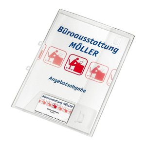 VELOFLEX Angebotsmappe Crystal DIN A4 transparent, 1 St.