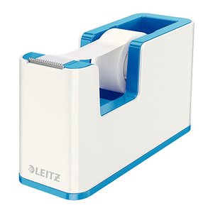 LEITZ Tischabroller WOW Duo Colour perlweiß/blau