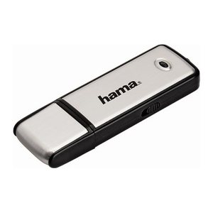 hama USB-Stick Fancy silber, schwarz 16 GB, 1 St.
