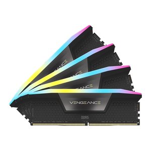 DDR5 64GB PC 6600 CL32 CORSAIR KIT (4x16GB) VENGEANCE RGB B retail