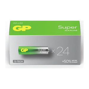 GP Batterien SUPER Alkali-Mangan Mignon AA 1,5 V, 24 St.