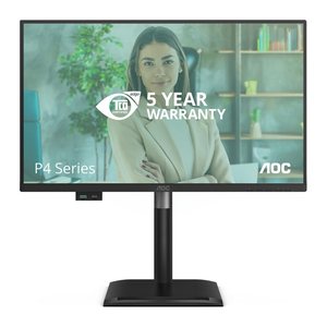 AOC 60,5cm (23,8") 24P4U 16:09 HDMI+DP+DVI+USB IPS Lift bk