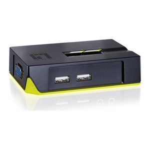 LevelOne KVM Switch 2-Port USB VGA sw