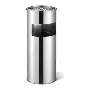 DURABLE Standaschenbecher silber, 1 St.