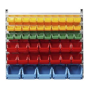 Allit Kleinteileregal ProfilPlus Depot 455935 silber 113,0 x 31,0 x 105,0 cm