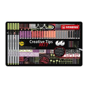 STABILO ARTY PASTEL Filzstifte farbsortiert, 30 St.