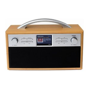 Xoro Internetradio DAB 250 IR DAB+ BT WLAN Spotify Holzopt.